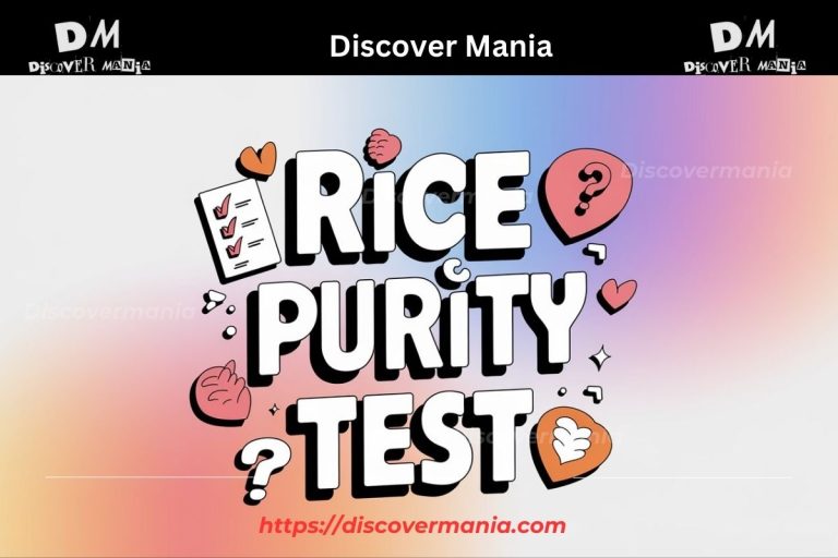 Rice Purity Test